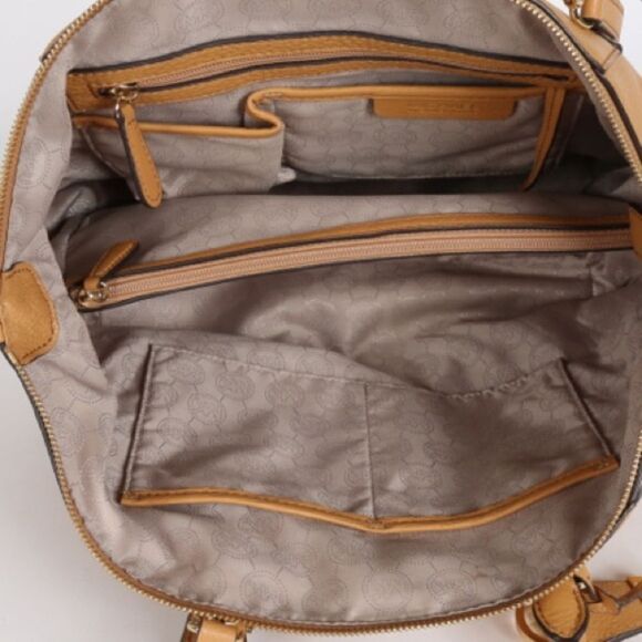 Michael kors Riley satchel in color camel - Picture 7 of 8